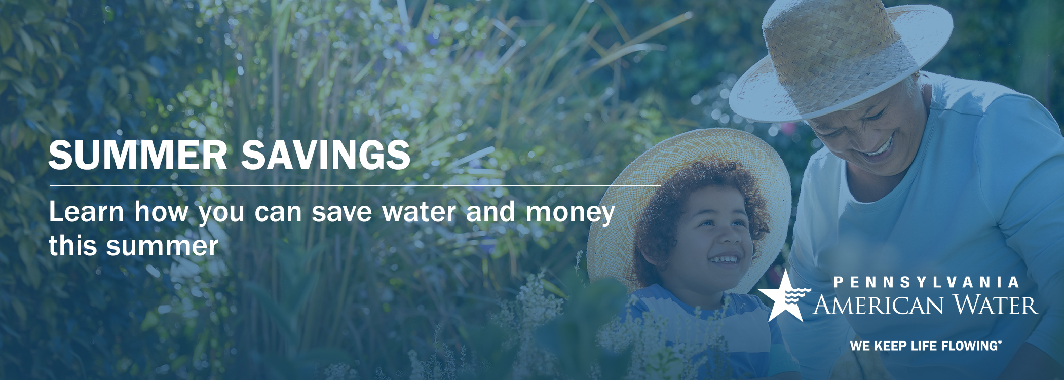 summer savings image from PA American Water