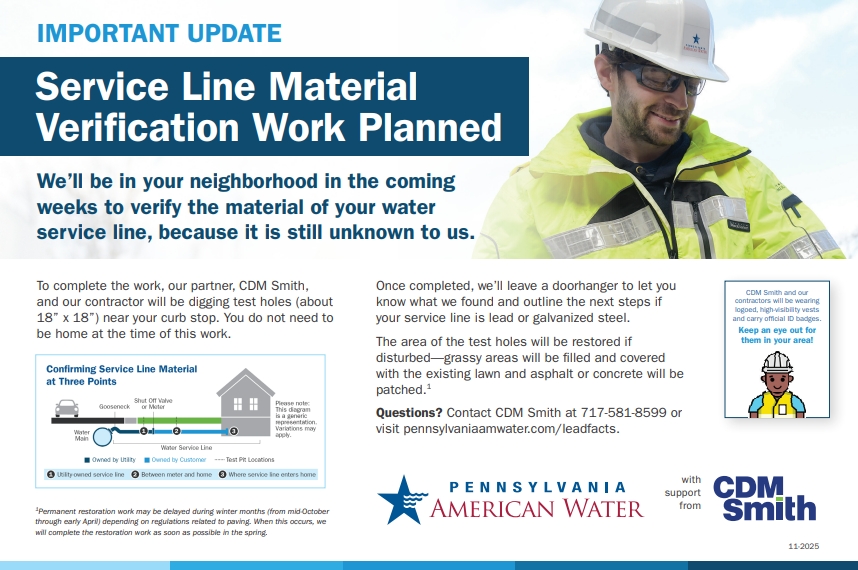 PA American Water Notice